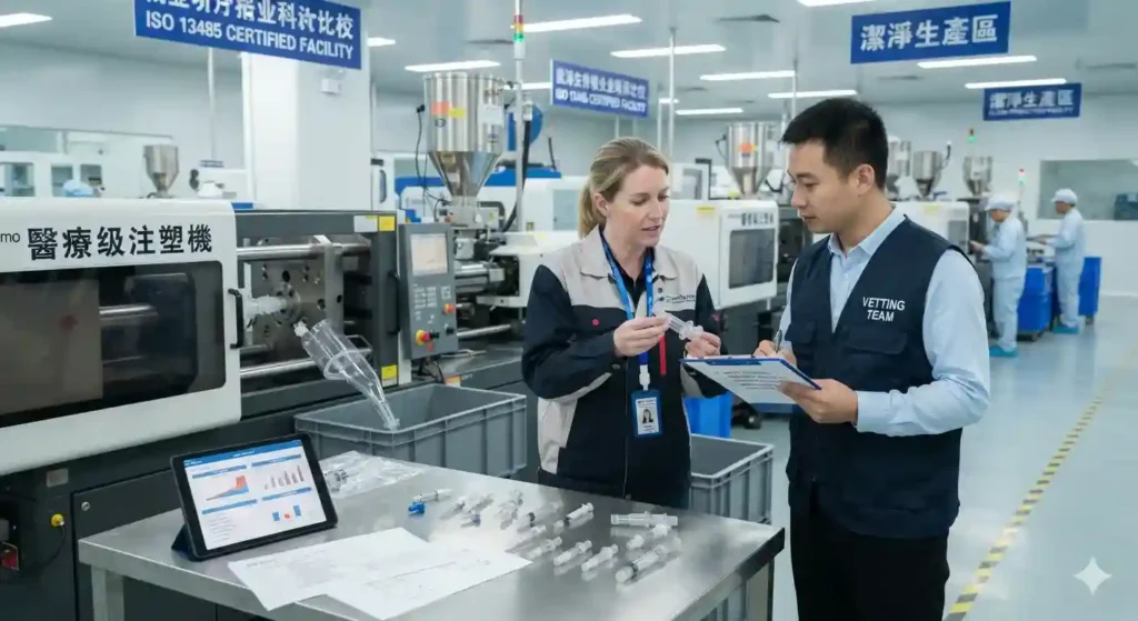 Vet a Chinese Medical Injection Molding Supplier